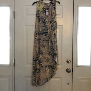 Floral BCBG high low dress